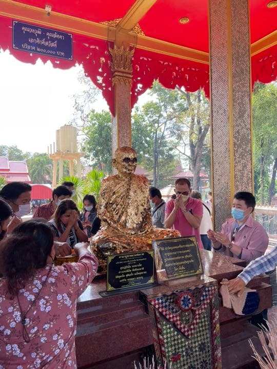 A33 コシタラム寺院　チャイナート県の巨匠ルアンポークアイ師　プラクルアン