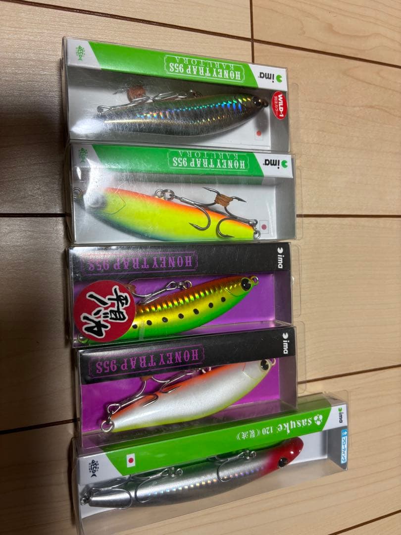 ルアー10個セットシーバス アイマima ハニートラップ ヨイチ サスケ裂波