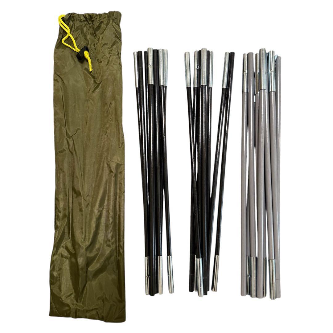 コールマン ツーリングドーム STテント+純正未使用スチールキャノピーポール付き