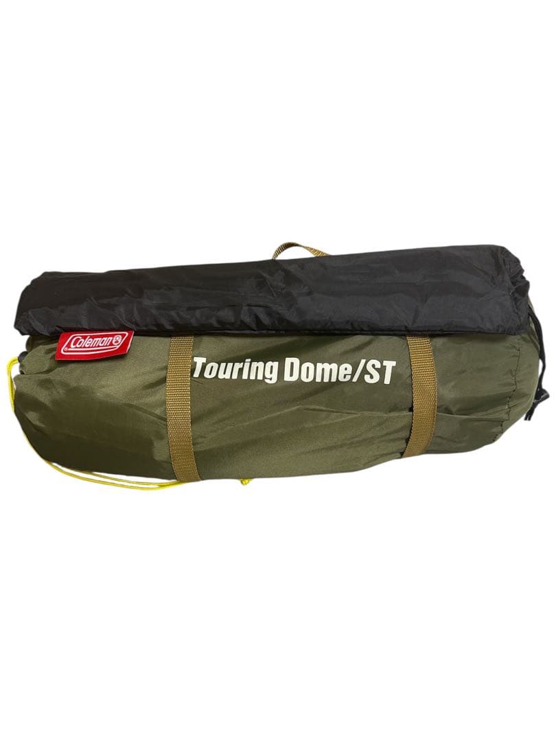 コールマン ツーリングドーム STテント+純正未使用スチールキャノピーポール付き