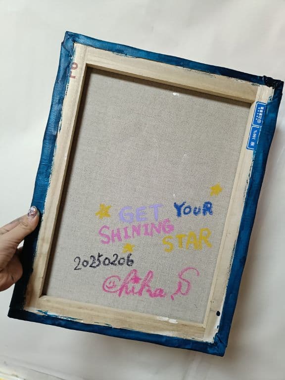 【一点物:イラストアートSALE】★GET YOUR SHINING STAR★