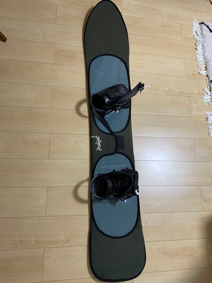 最終値下げ！！gentemstick パウダーボード　バインディング付　ウチヤマ