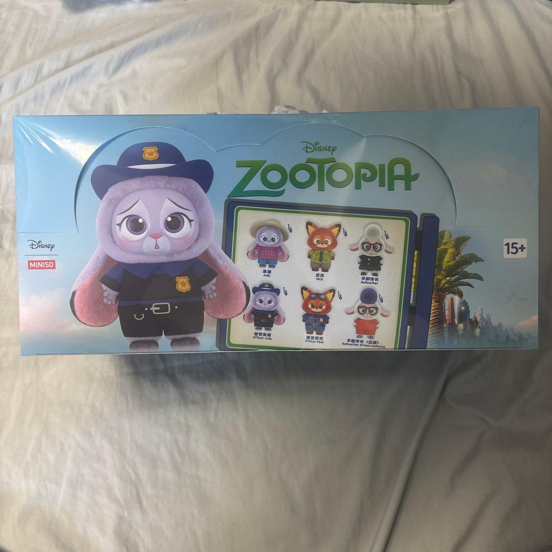 【正規品】Disney MINISO Zootopiaぬいぐるみセット6体セット