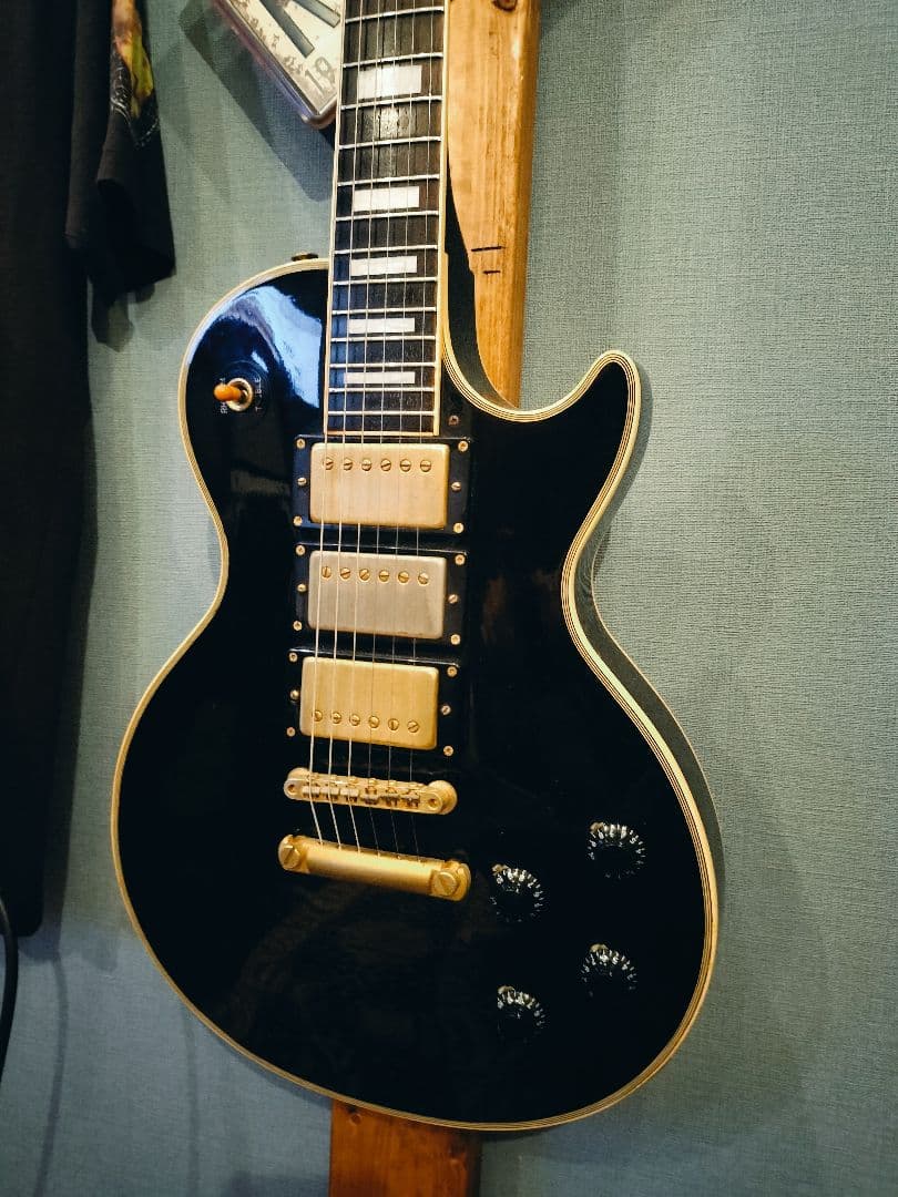 バーニー RLC レスポールカスタム　 3PU 3ハム 　エリック・クラプトン