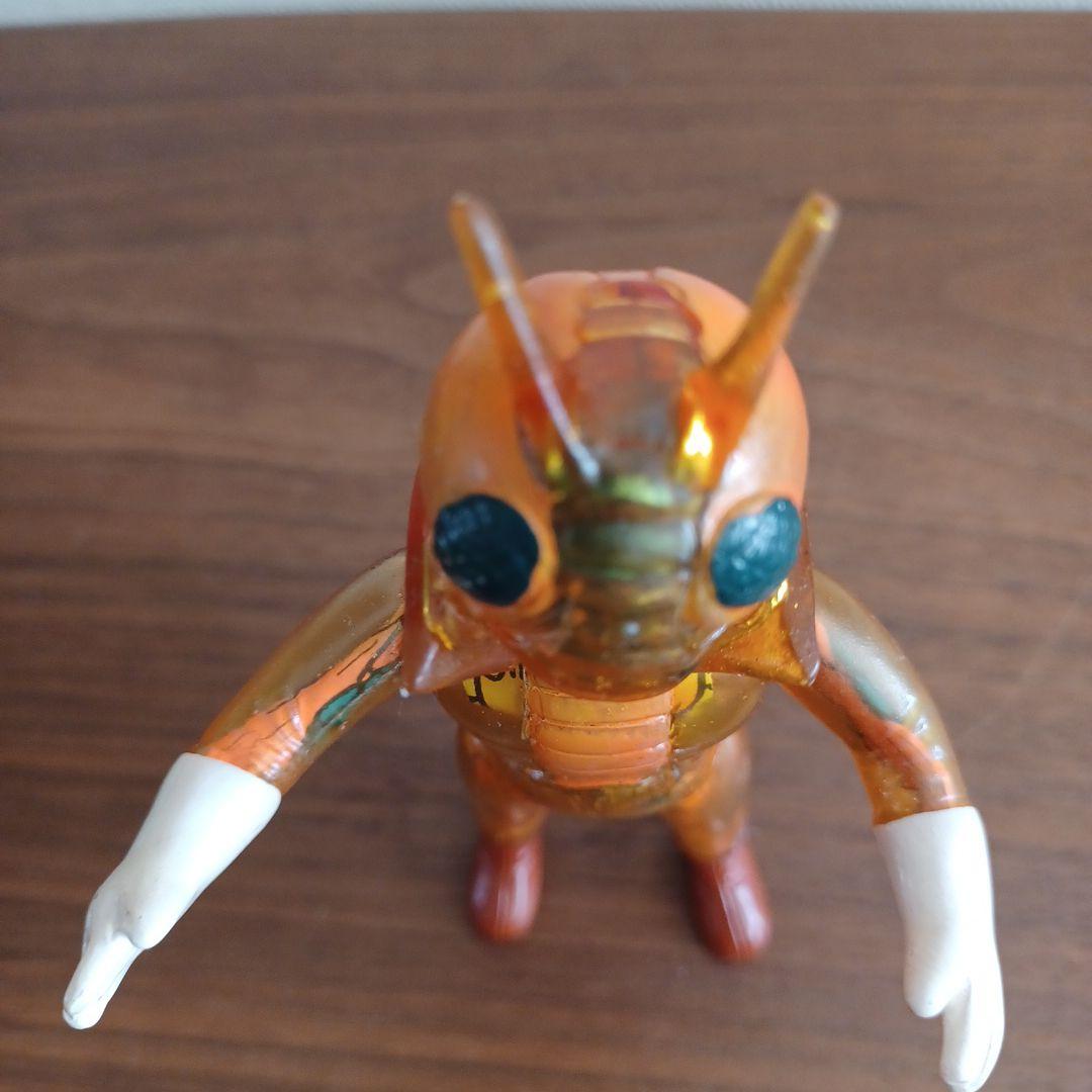 当時物ポピー製 スケルトンモールドあり「仮面ライダーV3 」希少ソフビフィギュア