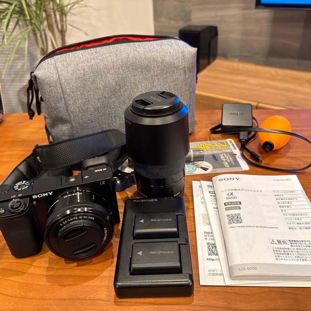 か*ん様 SONY α6000 ILCE-6000Y ダブルズームレンズキット