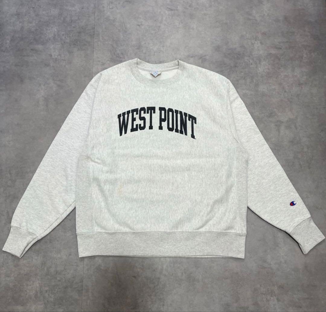 チャンピオン リバースウィーブ 00s プリント west point