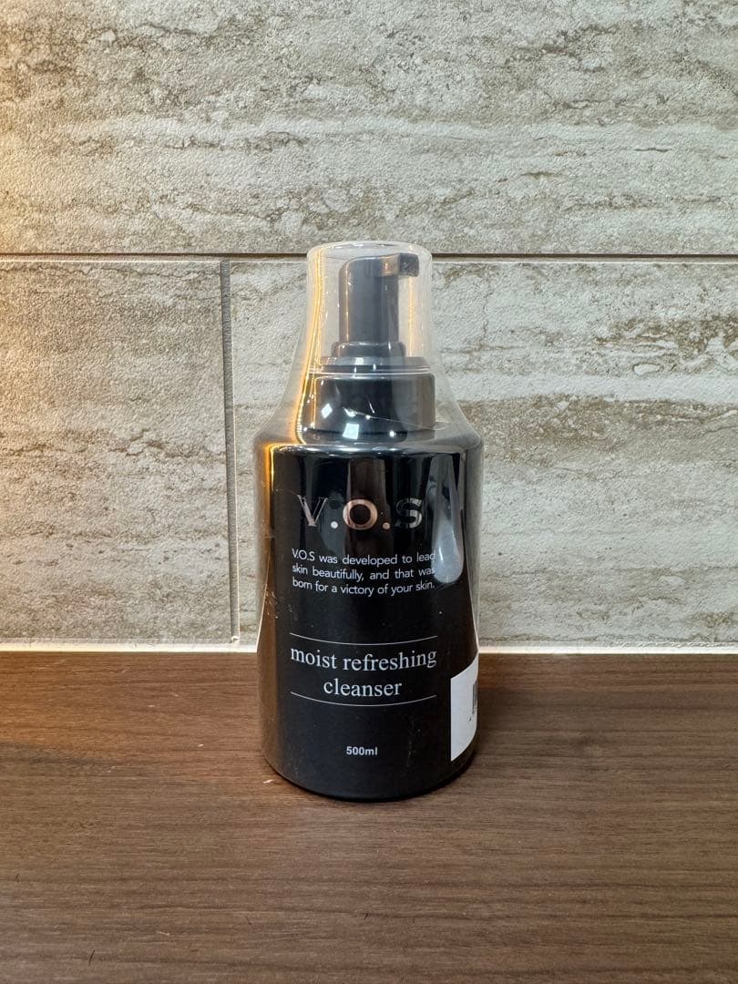 業務用　モイストリフレッシングクレンザー　スピケア　VOS 黒　500ml