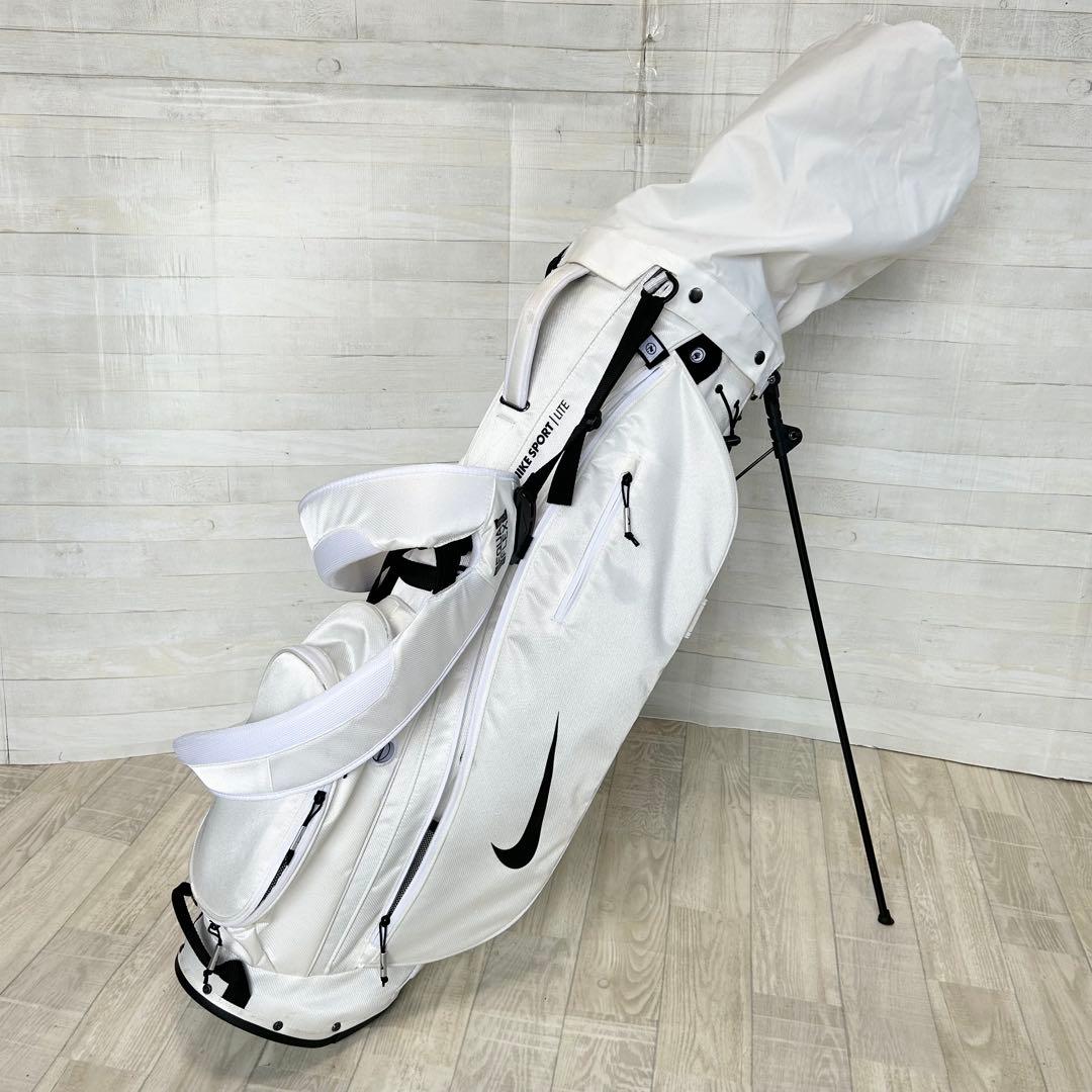NIKE SPORTS/LITE スタンド式キャディバッグ　【希少・ホワイト】