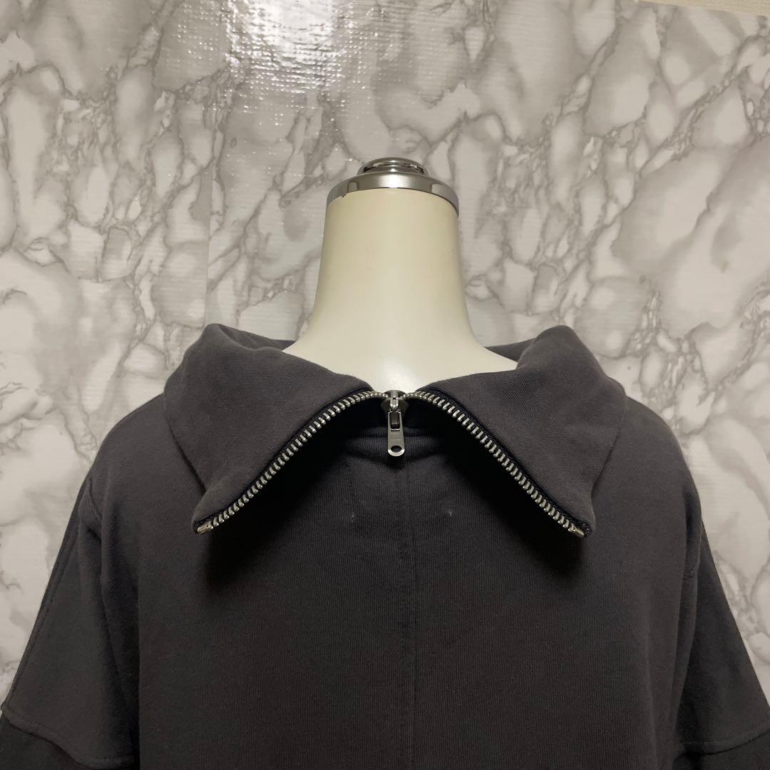 良品　FEAR OF GOD デザインタートルネックジップスウェット　アメリカ製