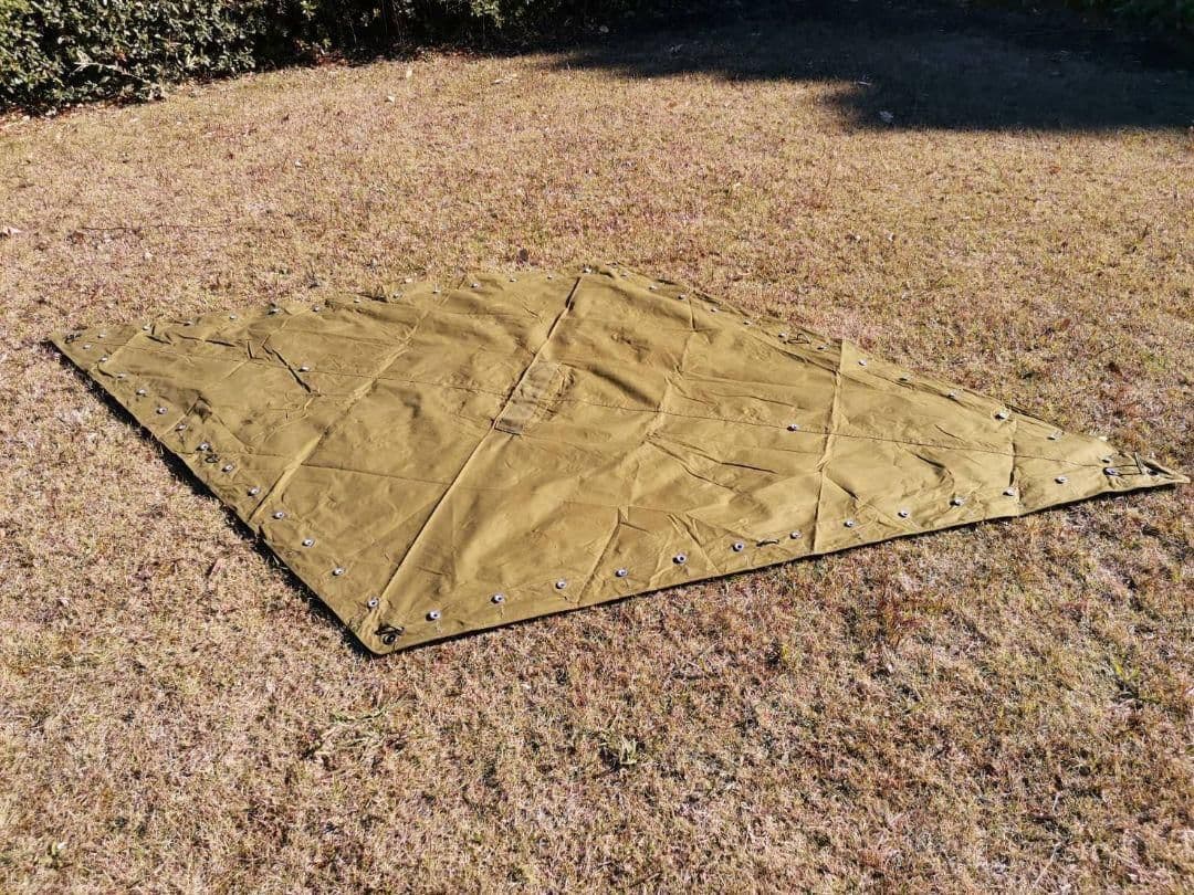 Bランク　ノルウェー軍　シート4枚　パップテント　軍幕　激レア