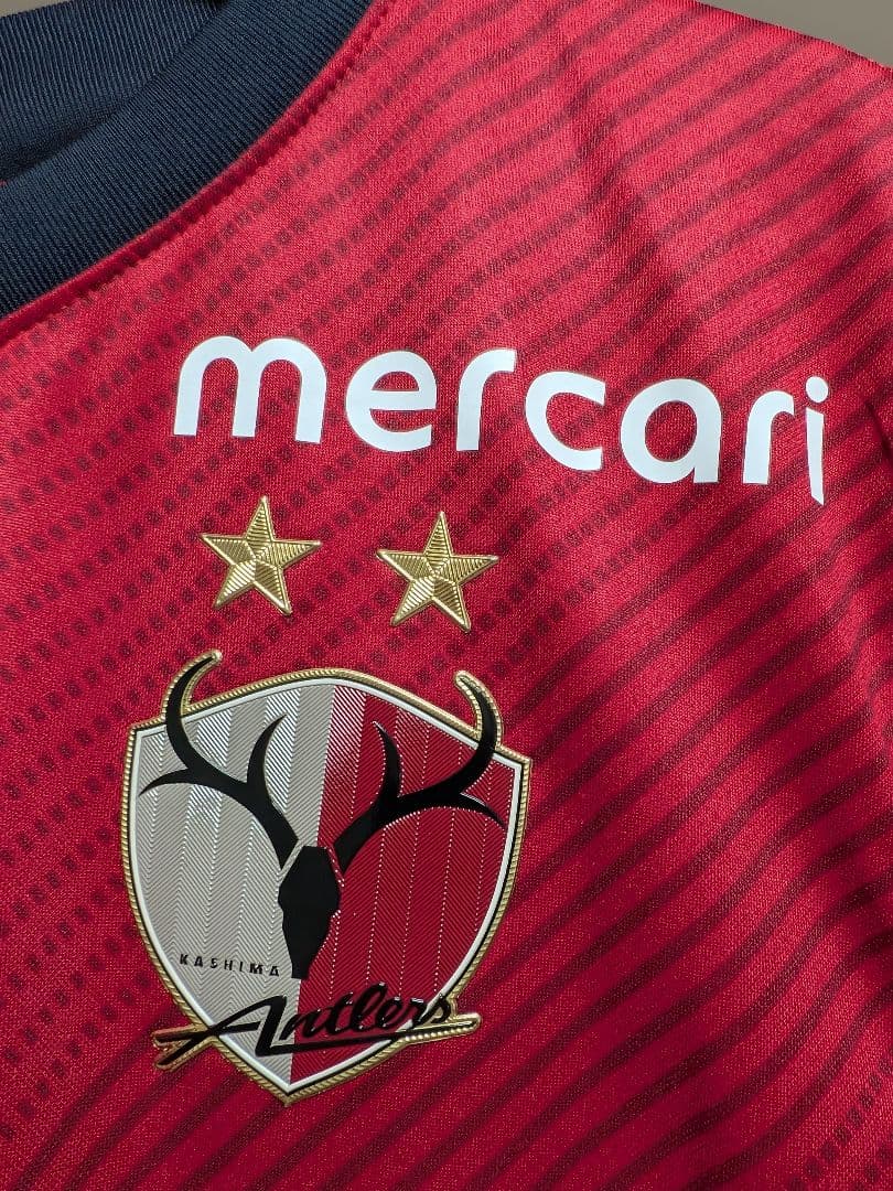 ジ*ヌ様 【鹿島アントラーズ】神様ジーコ　30周年記念ユニフォーム　XL