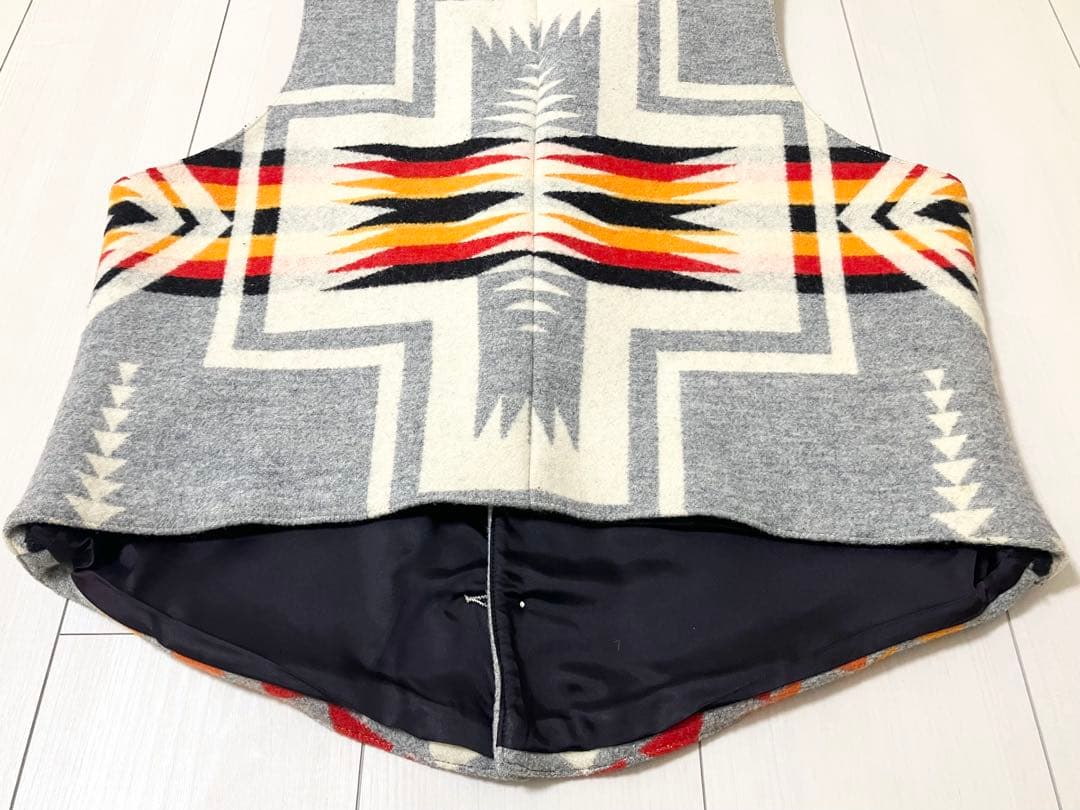 USA製 Pendletonペンドルトン ネイティブ柄 チマヨベスト 40 Ｍ