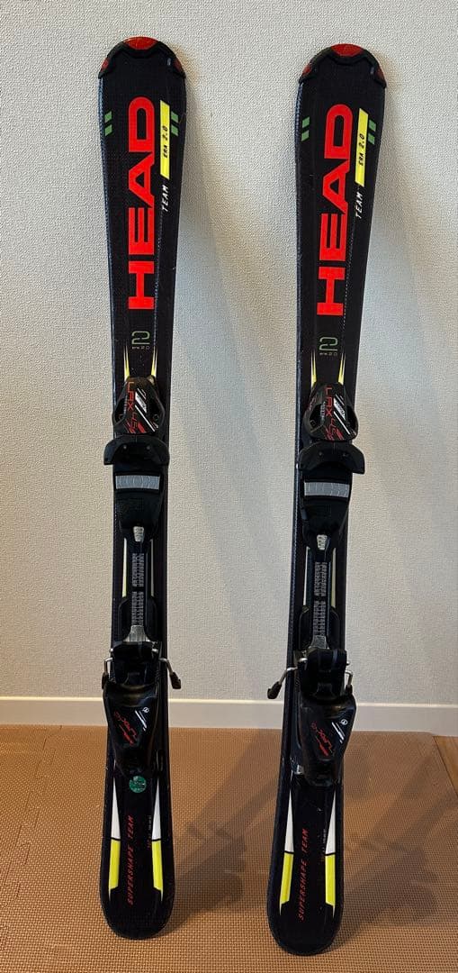 キッズ用 スキー板 107cm HEAD SUPETSHAPE TEAM