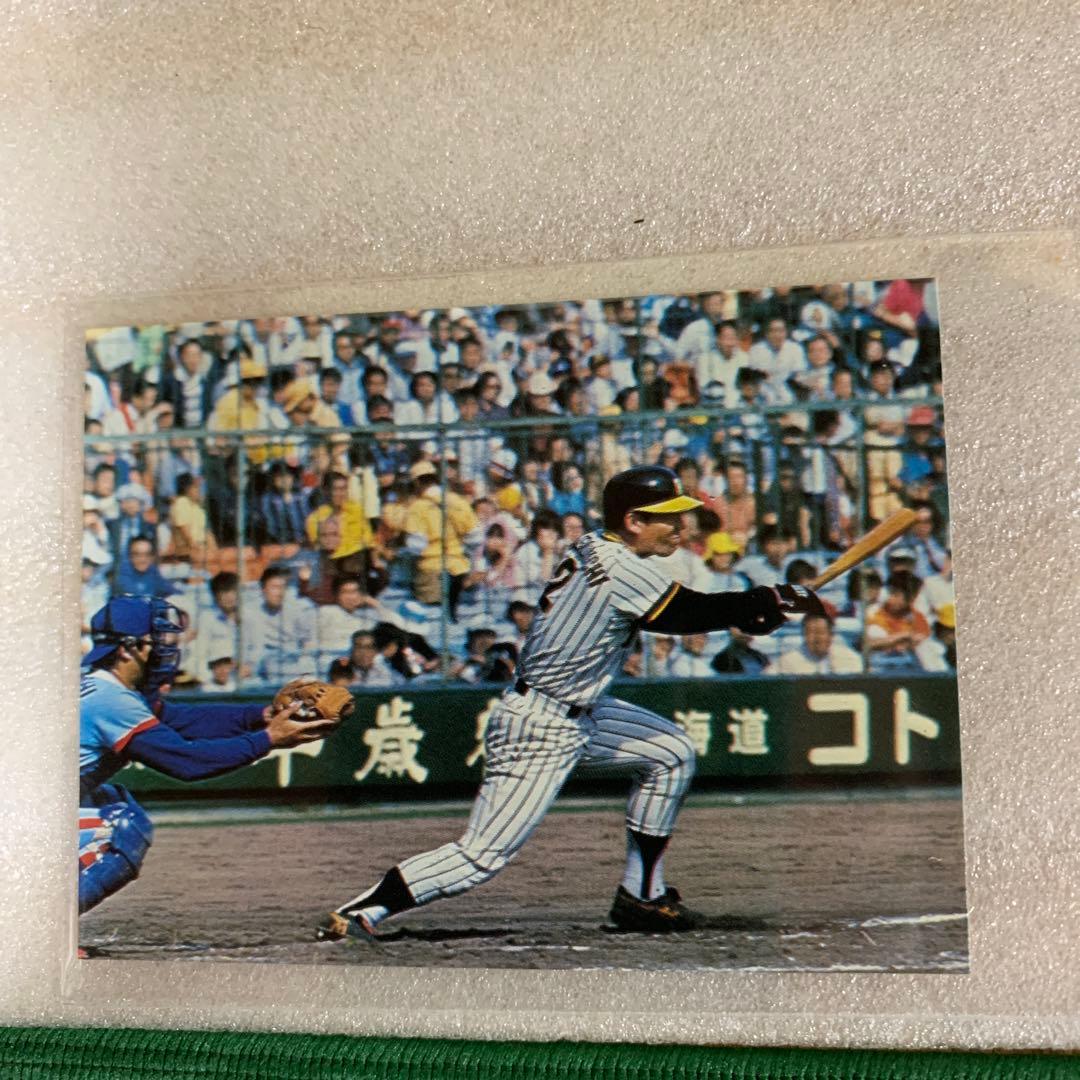 カルビープロ野球カード1979年阪神タイガース竹之内雅史