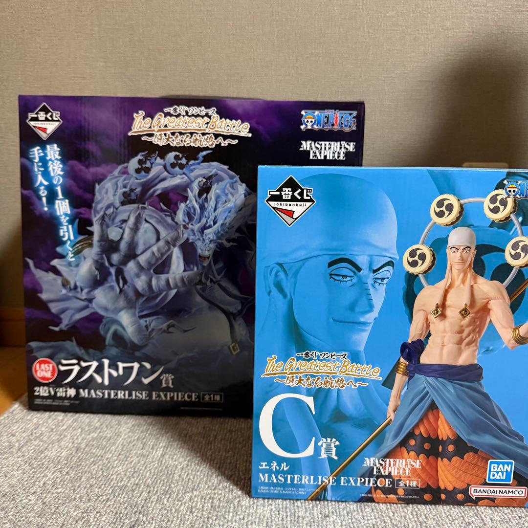 ワンピース一番くじ エネル 2億V雷神ラストワン　 C賞エネル