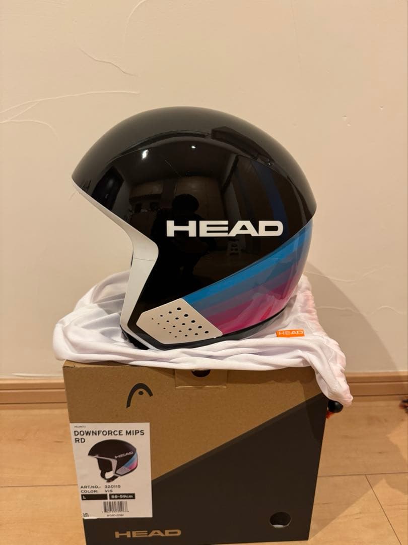 値下げ　HEAD DOWNFORCE MIPS RD ヘルメット Lサイズ