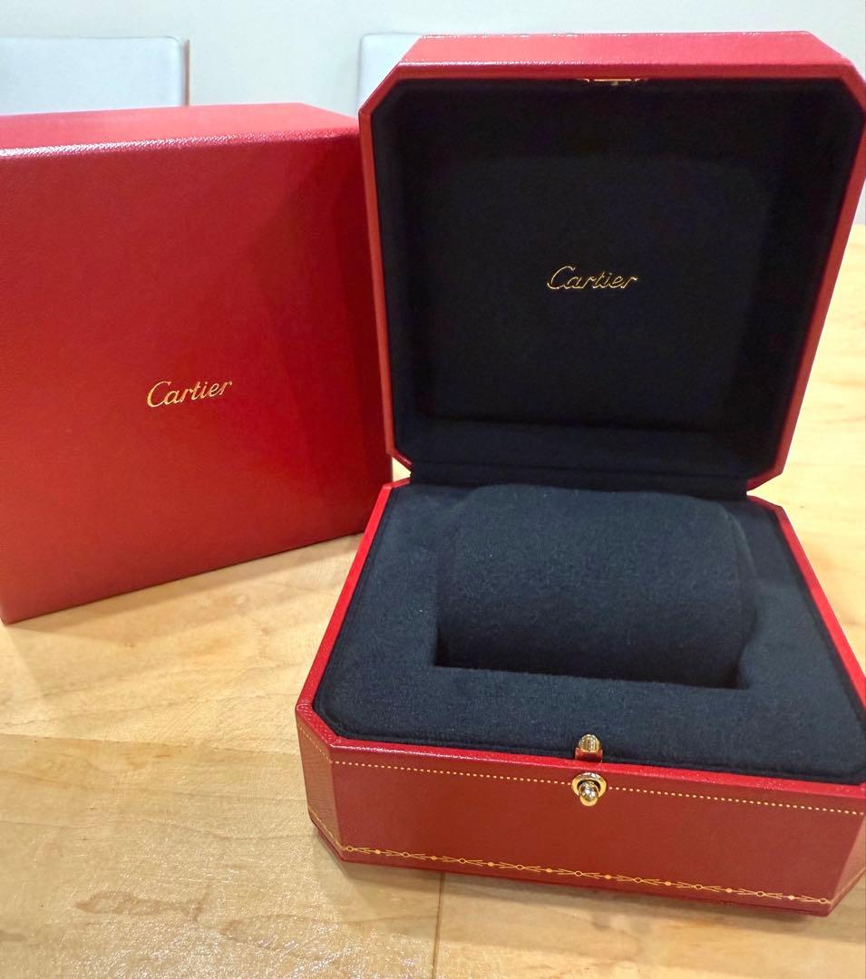 Cartier 時計ケース　箱のみ　アクセサリーケース 赤　カルティエ