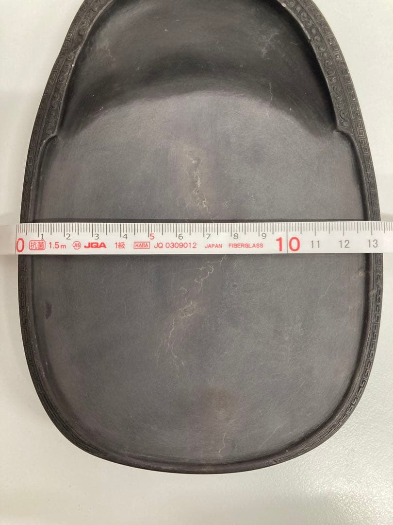 硯　骨董品　木製ケース付き