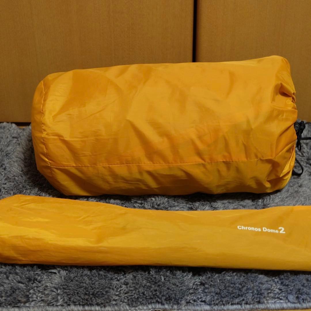montbell モンベル　クロノスドーム 2型　オレンジ　テント　2人