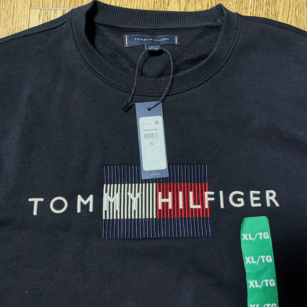 トミーヒルフィガー裏起毛ありスウェットトレーナーXL