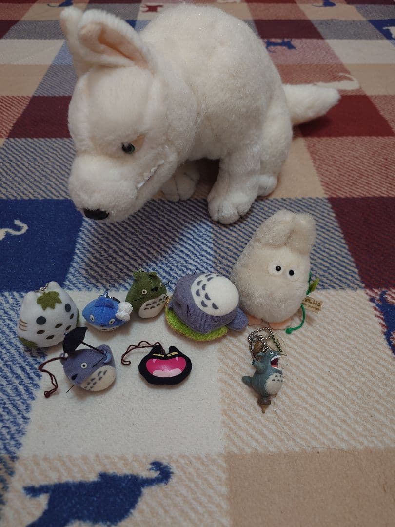 もののけ姫　モロの君　ぬいぐるみ　等