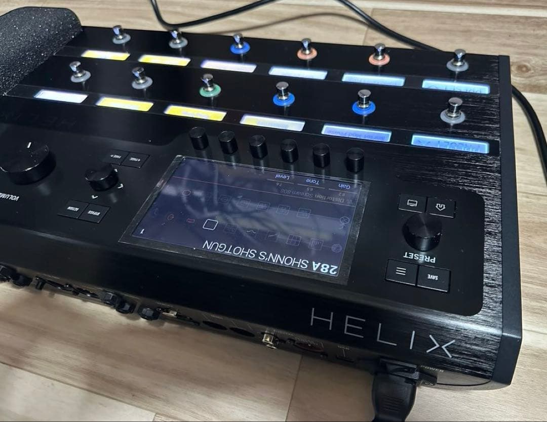 美品 Line6 Helix Floor マルチエフェクター