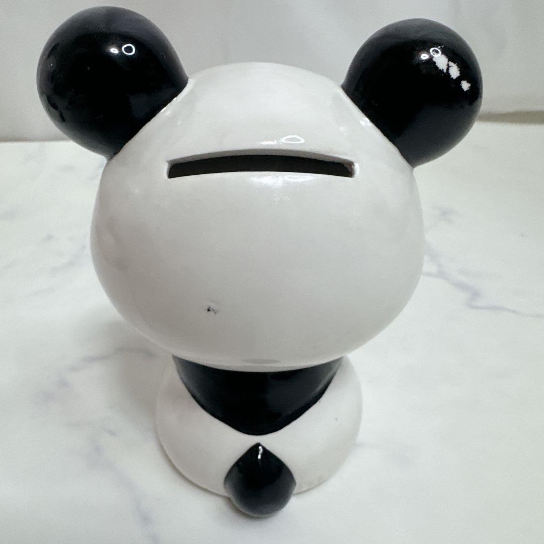 RUNE 昭和レトロ　内藤ルネ　パンダ貯金箱　ルネパンダ　陶器