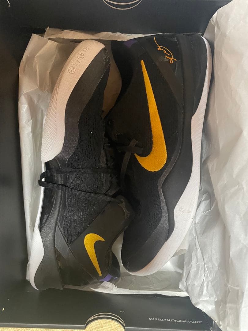 Nike Kobe 6 Protro 黒/黄