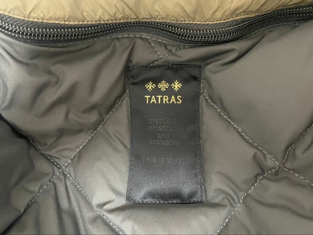 TATRAS モッズコート ダウンライナー付 カーキ サイズ02