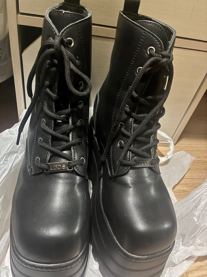 厚底 シークレットブーツ 19cm コスプレ 男装