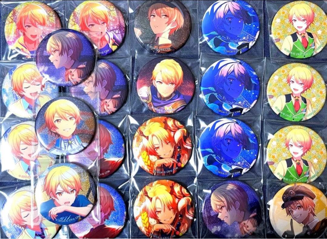 プロセカ 天馬司 グリッター缶バッジ 23点