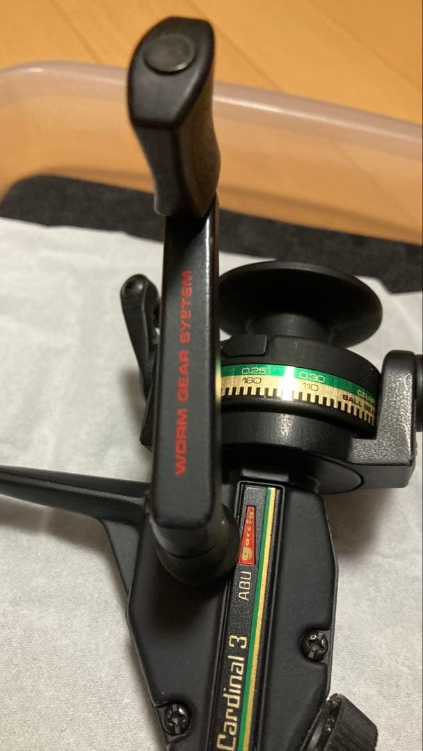 美品　アブ　Cardinal C3 グリーンライン　希少　ABU アンバサダー