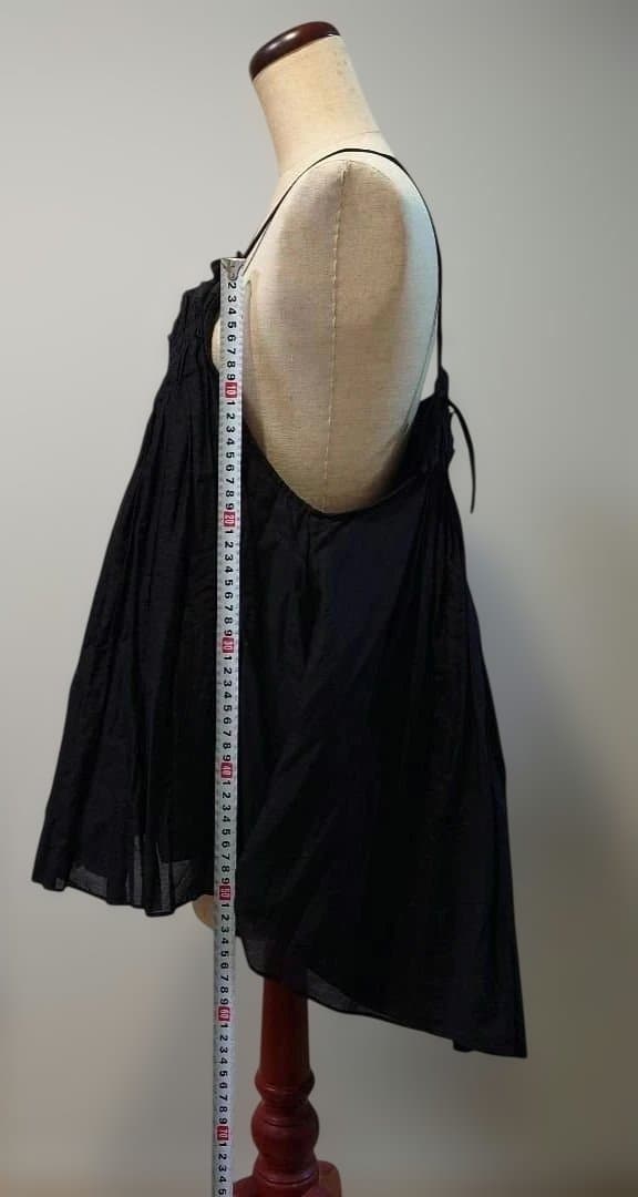 Curensology カレンソロジー コットンシルクギャザーキャミソソール