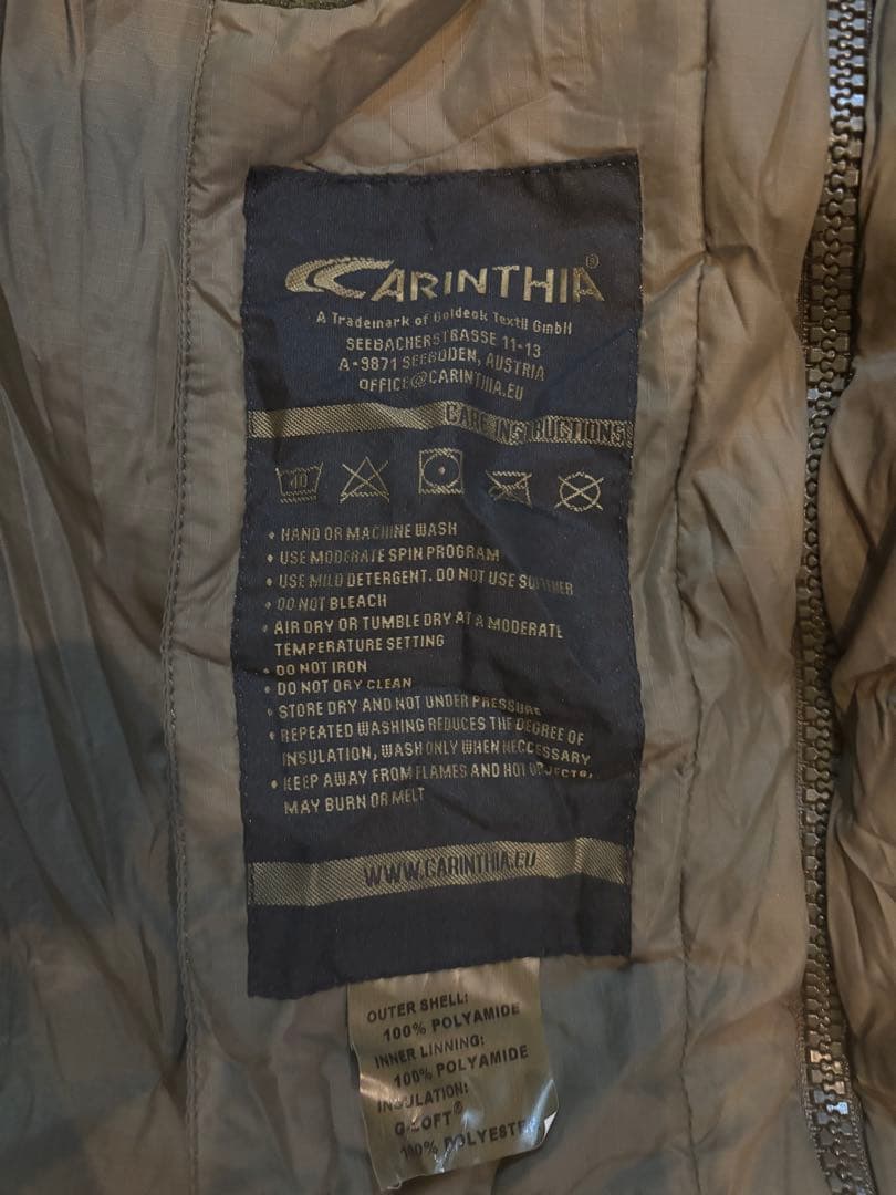 期間限定値下げ！！CARINTHIA defence4 インナーセット