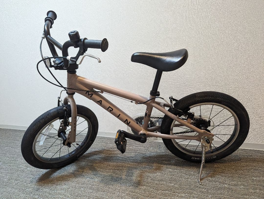 （屋内保管）MARIN 子供用自転車 16インチ ベージュ
