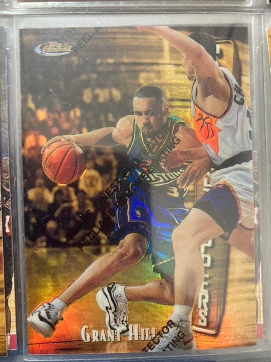 その他 Topps Finest Refractor Grant Hill /289