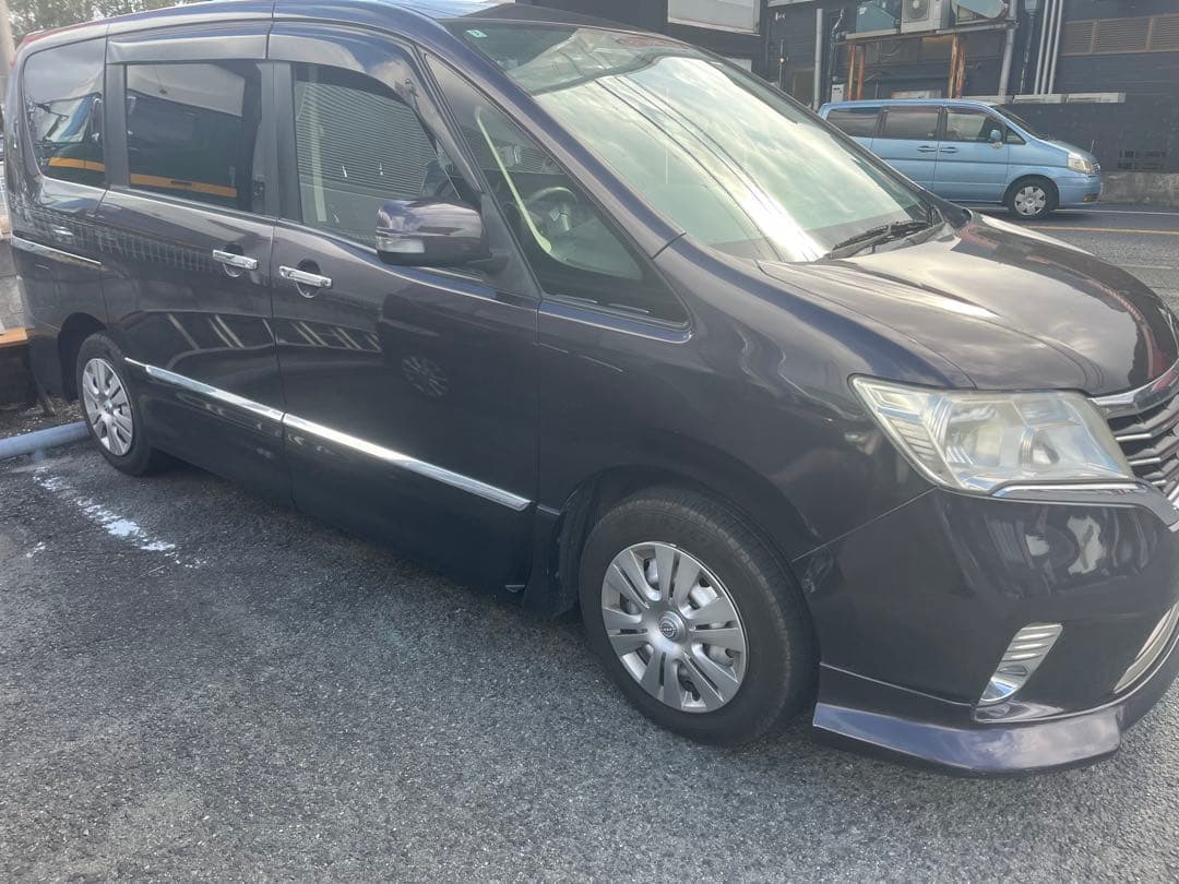 H25 日産セレナ ハイブリッド AT車 ETC付