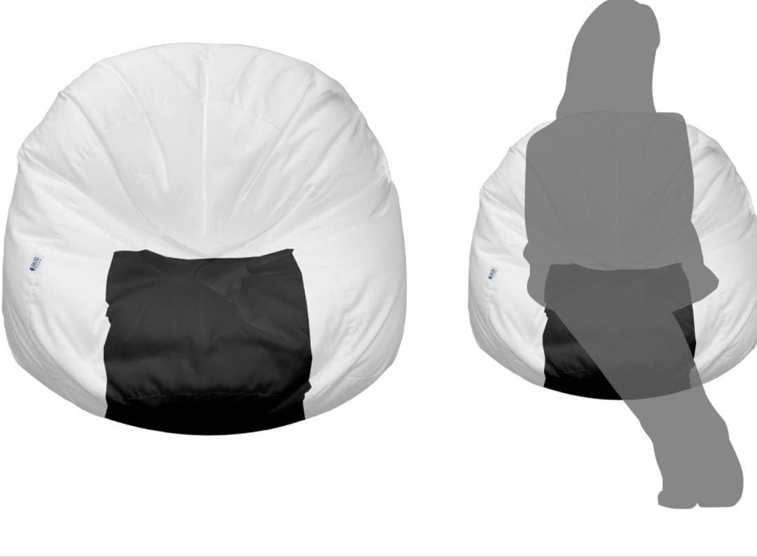 綾鷹　おにぎりビーズクッション