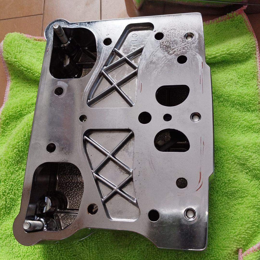 ハーレーツインカムロッカーカバーロアカバーセット クローム