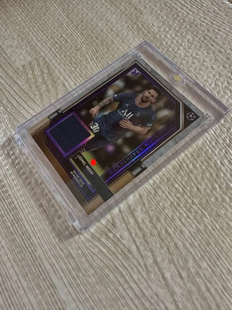 Match-Usedメモラ メッシ ジャージーカード