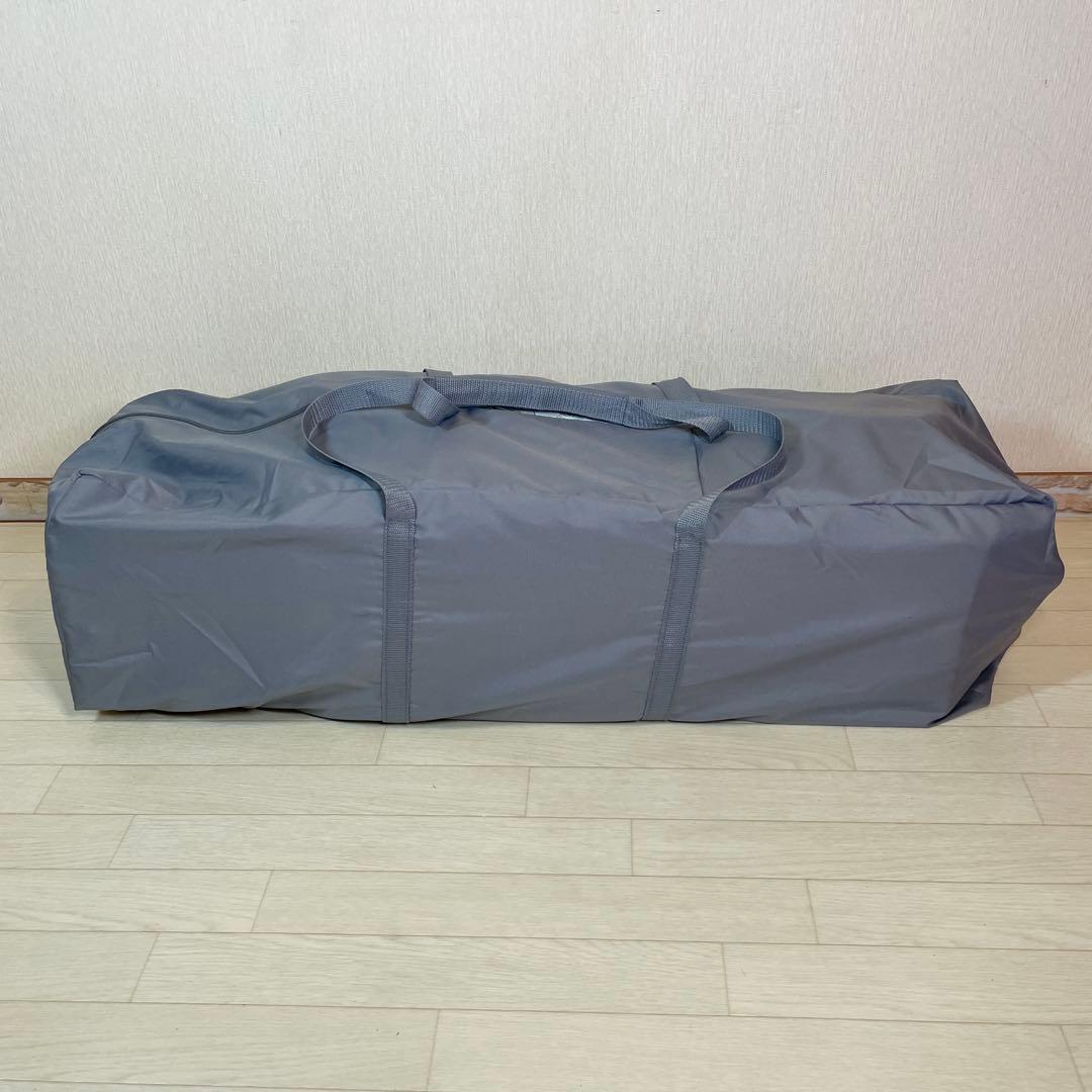 美品 Aprica ココネル エアー AB ベビーベッド　グレーベアー