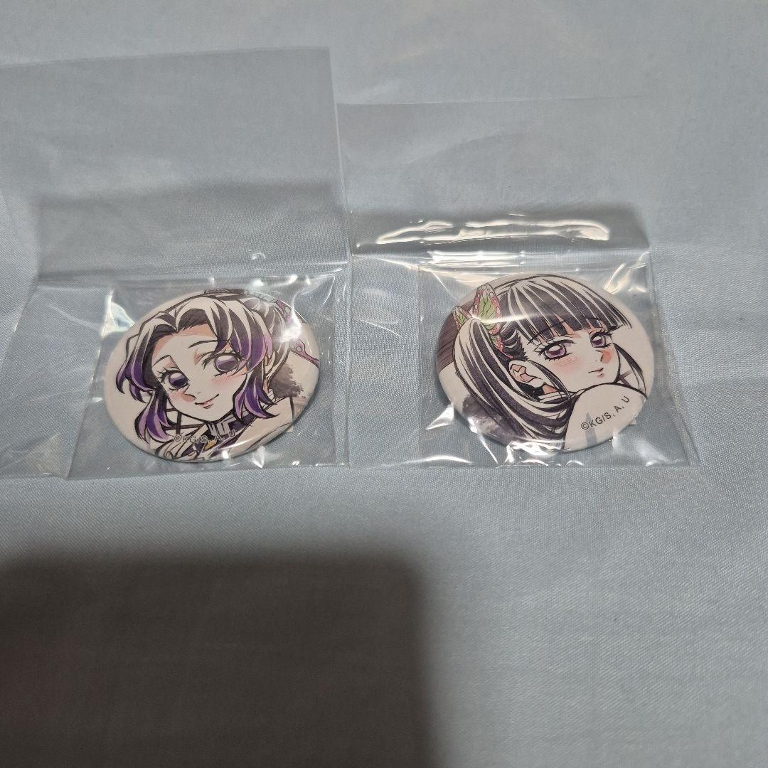 限定品⚠️１点物⚠️鬼滅の刃キャラクターイラスト 缶バッジ 2個セット