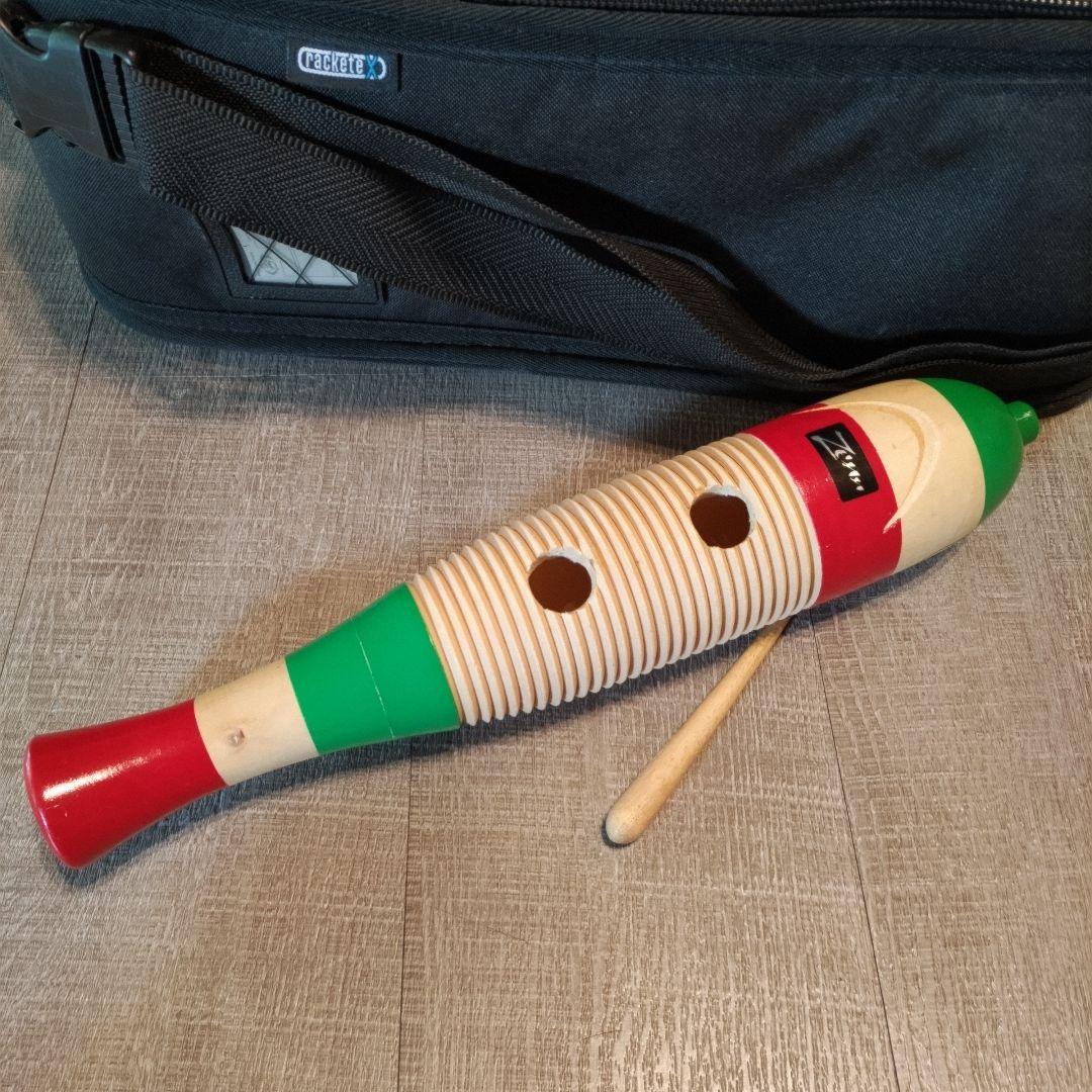 ボンゴセット ケース付き おまけギロ