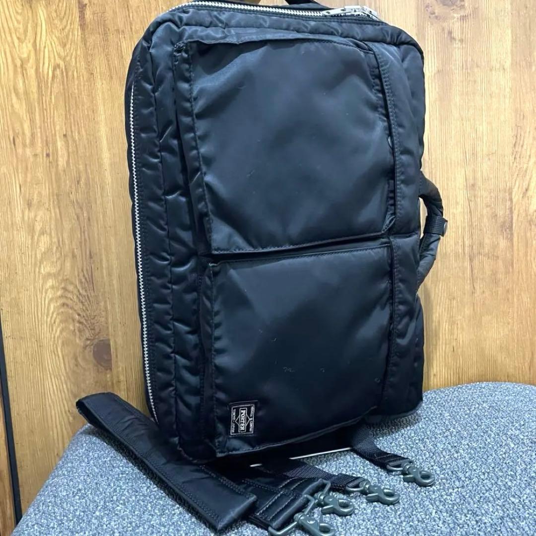 人気 極美品✨ PORTER タンカー 3way ビジネスバッグ リニューアル後