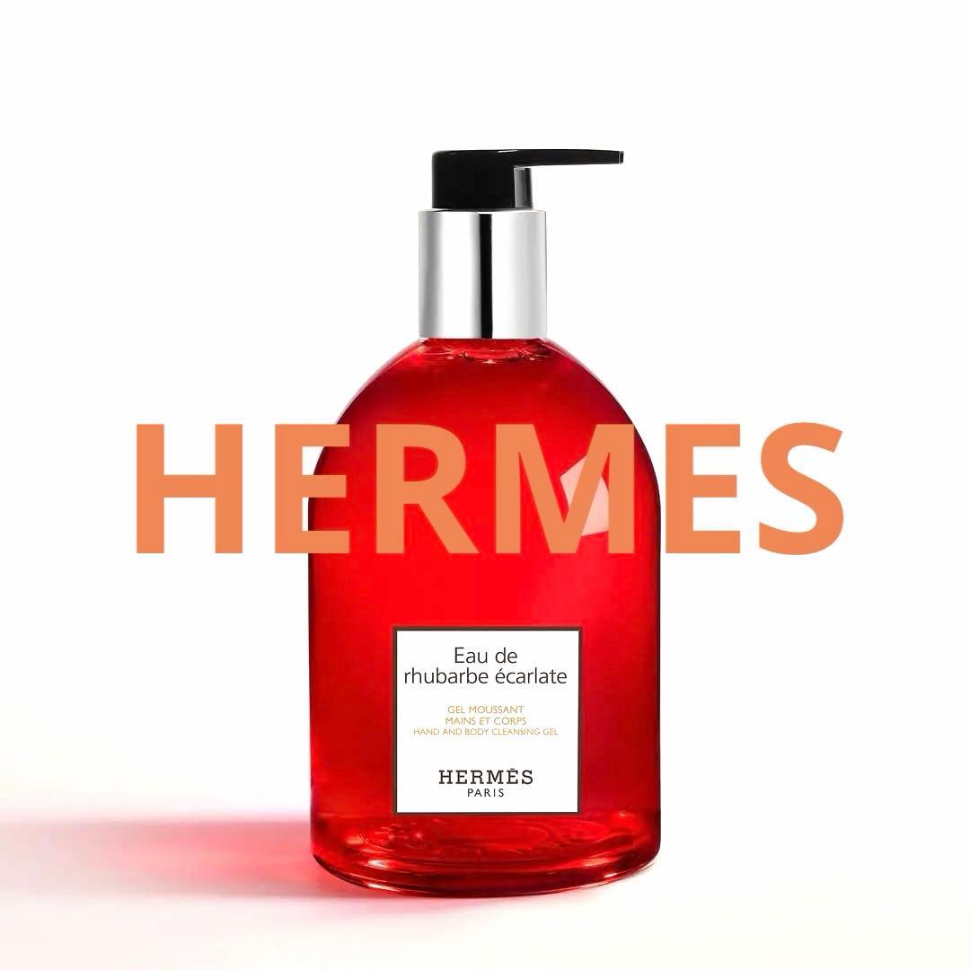 ハンド＆ボディ クレンジングジェル 《オー ドゥ ルバーブ エカルラット》