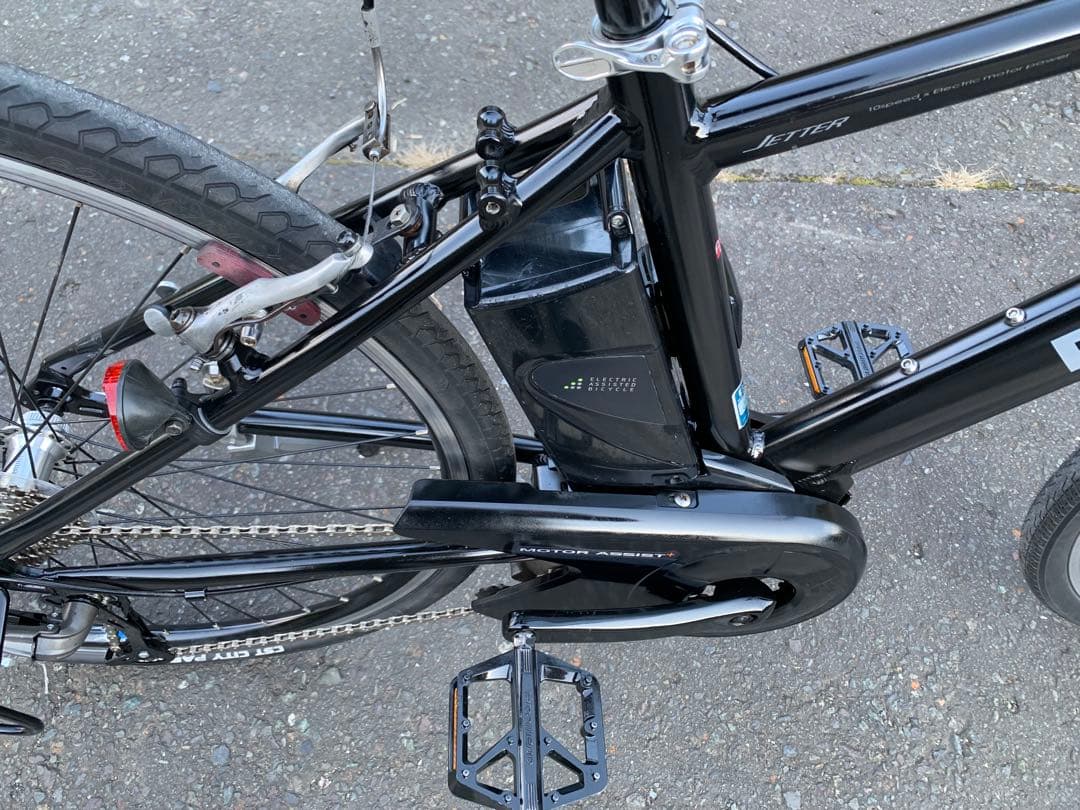 【動作確認済 】送料無料Panasonic 電動アシスト自転車JETTER10速