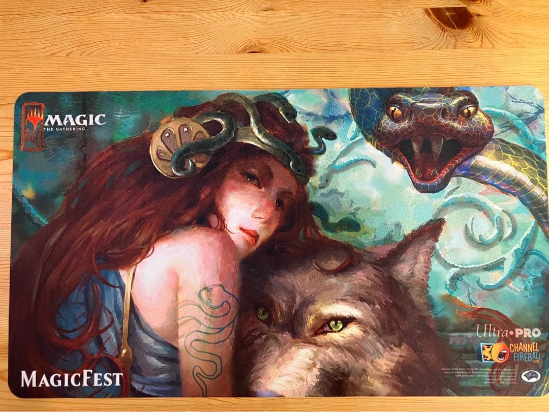 mtg 適者生存　プレイマット