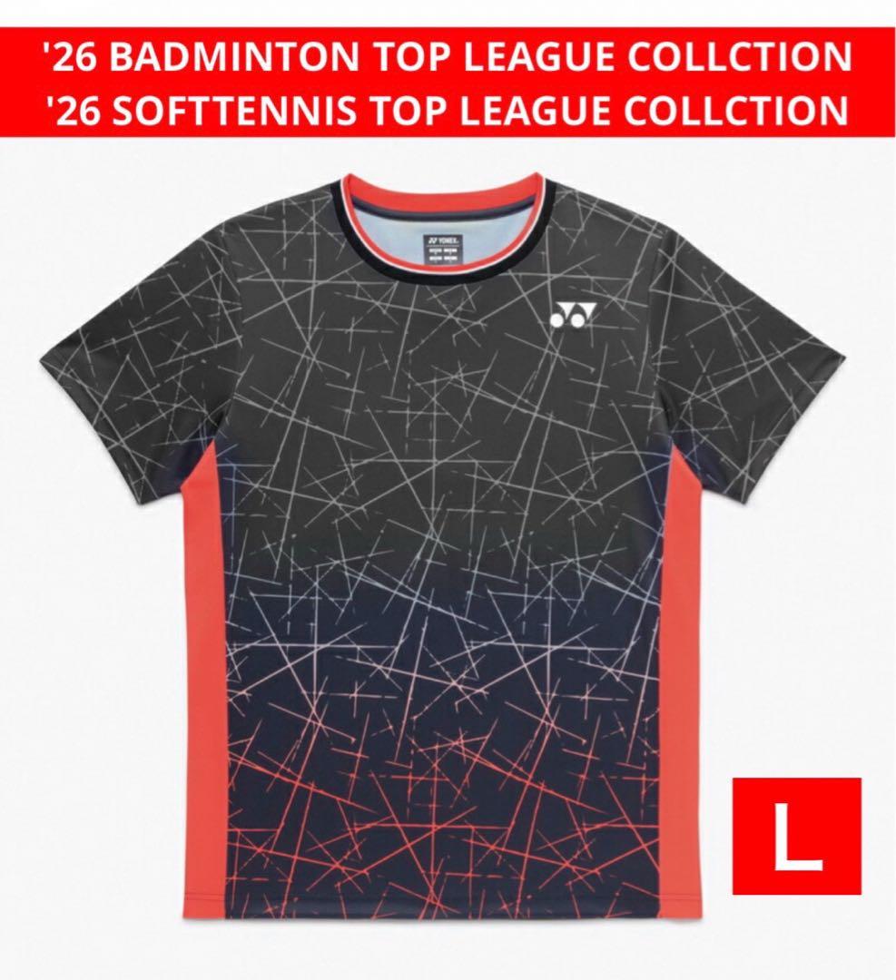 YONEX ユニ ゲームシャツ NTT東日本モデル ブラック 007 Ｌサイズ