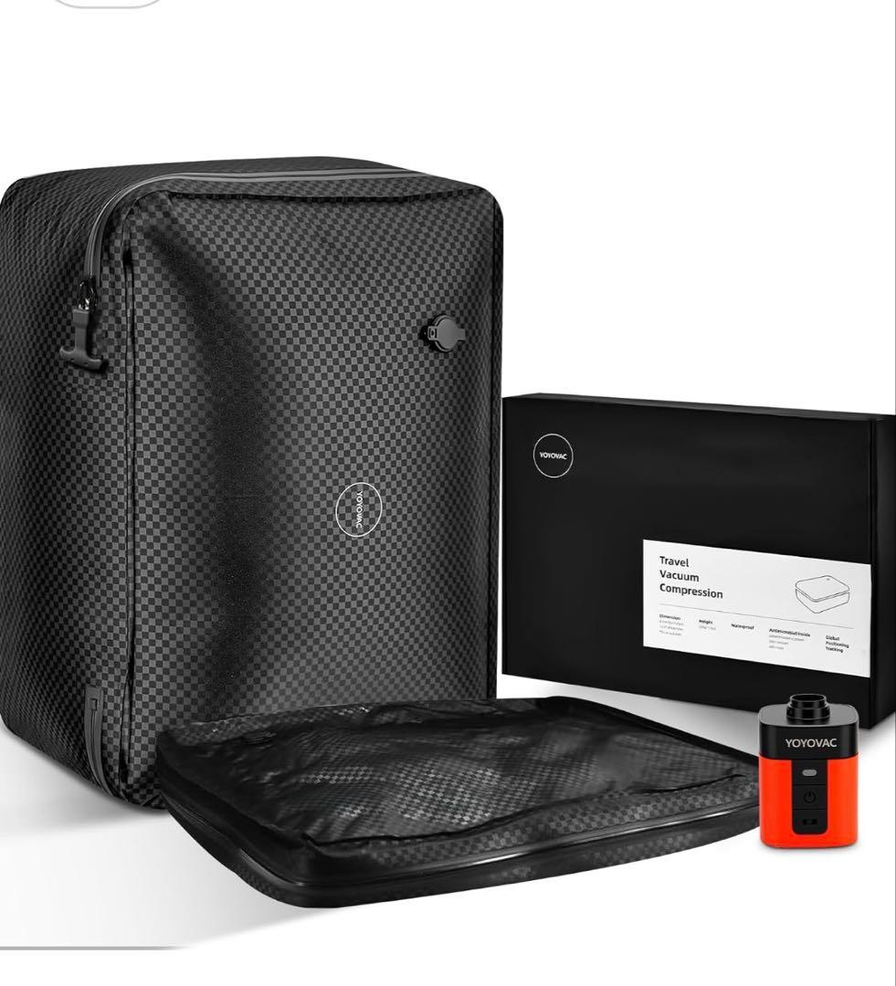 YOYOVAC旅行用圧縮トラベルバッグ 旅行用圧縮袋　圧縮バッグ　圧縮ポンプ付き